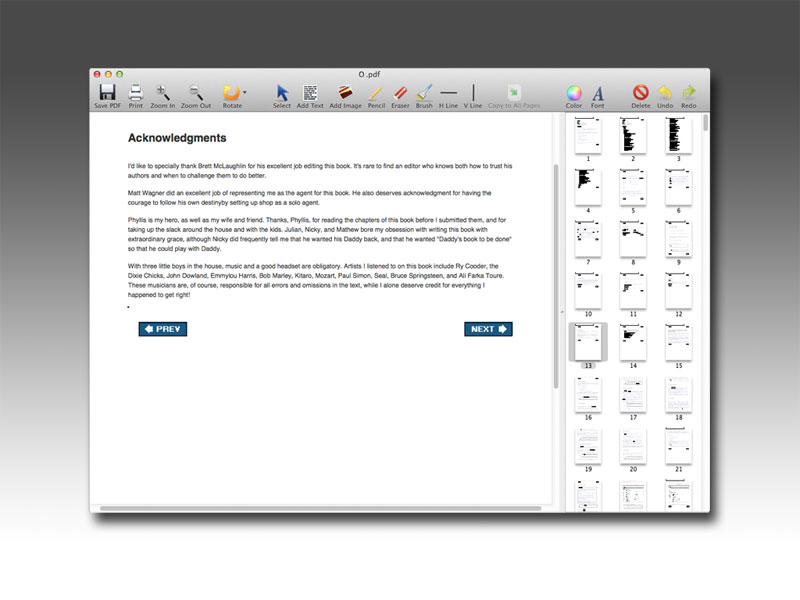 editing pdf on mac for free